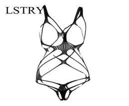 Nxy Sexy Set New Glamour Erotic Lingerie for Women Porn Dress Lstry Open Bra Crotch Hollow Elastic Underwear Costumes Female Lencer8101891