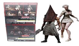 Figma Silent Hill Figure 2 Red Pyramd Thing Bubble Head Nurse Sp061 Action Figure Toy Horror Halloween Gift Q06218298812