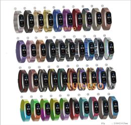 Metal Milanese Wrist Strap For XiaoMi Mi Band 5 Magnetic Bracelet Strap Mi Band 5 Mi5 Women Man Smart Band Accessories1787360
