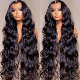 Wigs 180%density 30 34 Inch Human Hair Lace Frontal Wig Brazilian Glueless Loose Body Wave 13x4 Lace Front Human Hair Wigs for Women Pr