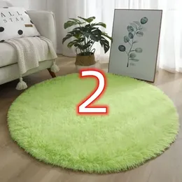 Carpets 14262 Plush Carpet Living Room Decoration Fluffy Rug Thick Bedroom Anti-slip Floor Soft Lounge Rugs Solid Large