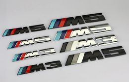 Logo Stickers Tail For BMW X6M X5 Car BMW 3 Series 5 Series M3 M5M1 M Grille2320703