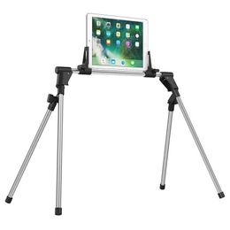 Tablet Pc Stands Foldable Stand Phone Holder Lazy Bed Floor Desk Tripod Top Mount For X 11 Ipad 220401 Drop Delivery Computers Network Otdov