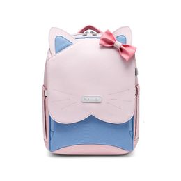 Cute School Backpacks For Girls 15 Grade Bags Kids Bag Reduce burden High quality Children Students Backpack 231229