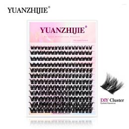 False Eyelashes YUANZHIJIE Mix DIY Clusters Eyelash Extension Segmented Volume Natural Individual Bundles Makeup Supplies