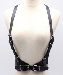 Belts Fashion Pu Leather Body Bondage Female Punk Style Harajuku ORing Garters Belt Cage Sculpting Harness Waisband Strap Suspend1467785