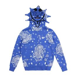Designer Star 3D Printed Y2k Casual Retro Mens Zip Up Hoodie Coats Men Printing Hoodies Jacket Sweatshirts Size S-5XL Full Zip Hoodie Y2k theface cheap mac