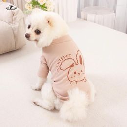 Dog Apparel Autumn And Winter Pet Underwear Clothing Warm Base Vest Cat Christmas Clothes For Small Dogs