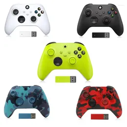 Game Controllers 2.4G Wireless Controller For Xbox One/One S/One X/One Series Bluetooth Gamepad With Adapter Headset Jack PC