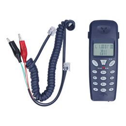 Corded Phone With Pause And Function FSK DTMF 16 Bit LCD Display Wired Telephone For el 240102