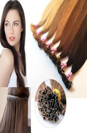 U TipNail Tip Glue Real Remy Human Hair Extensions Keratin Pre Bonded Invisible Soft Hair Extensions 50strands 50g4570297