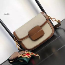 Top grade saddle luxury bag designer handbag flip leather classic shoulder bag chain wallet women's wallet women's crossbody messenger evening bag