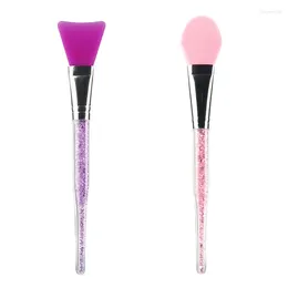 Makeup Brushes Soft Silicone Mask Mud Mixing Facial Foundation Skin Cosmetic Face Care Tools