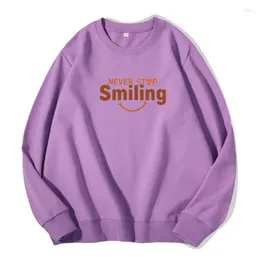 Women's Hoodies Spring Autumn Women Casual Clothes Pullover Simple Letter Print Sweatshirt Girl Pure Cotton Long Sleeve Tops