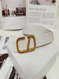 Luxury solid color Gold letter mens belts for women designers designer belt Vintage Pin needle Buckle Beltss 7 colors size 95115 9323561