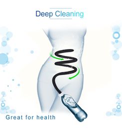 Silicone Anal Cleaning Connect With Bottle Anal Washer Enema Vagina Medical Themed Toys Enema Cleaner With Long Tube Adult Toy1058976