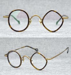 Vintage Square Round Glasses Frame Men Women Retro Designer Clear Eye Glasses Optical Prescription Eyeglasses Frames Eyewear Man3295266