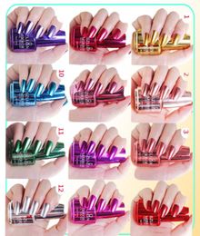 Silver Mirror Effect Metallic Nail Polish Metal Shinning Nail Art Varnish DIY Beauty Decorations5931563