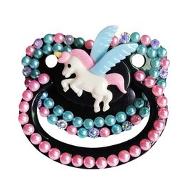 DDLG Adult Size Pacifier unicorn Adult Baby Pacifier Daddys Girl Dummy Dom 100% Handmake Silicone Nipple Cute Pacifier 231229