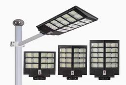 Solar Street Lamps 300W 400W 500W Wide Angel Outdoor Lighting Wall Lamp PIR Motion Light Control for Garden Yard3133181