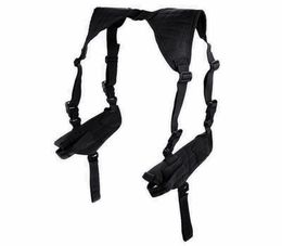 Outdoor Gadgets Double Holster For Adjustable Under Horizontal Carrier Concealed Carry Shoulder Holster1686091