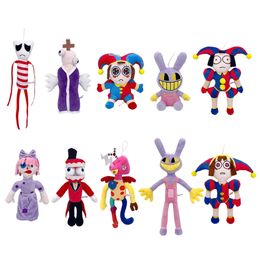 Wholesale Anime stuffed doll The Amazing Digital Circus Doll Magical Digital Circus Toy Clown Plush Doll