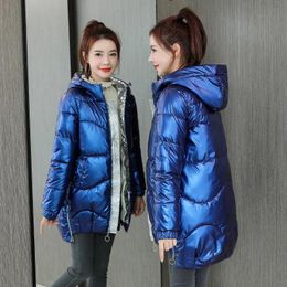 Parkas Winter Jacket Women 2022 Waterproof Hooded Coat Women Parkas Oversized Thick Outwear Women Clothing Female Ladies Cotton Jackets