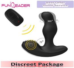 Medical Electric Prostate Massager Vibrating Remote Control Prostate Massage Device Anal Butt Plug Vibrator Male Masturbation9345438