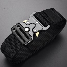 Belts Men039s Belt High Quality Army Outdoor Hunting Tactical Multi Function Combat Survival Marine Corps Canvas For Nylon Male6648717