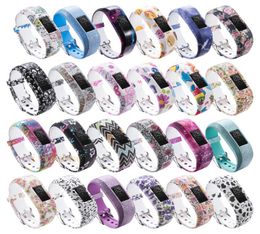 24colors Replacement Soft Wrist Bracelet Band Strap Holder for Garmin VivoFit JRfor Garmin VivoFit JR 2 JR2 Junior Activity Track9670861