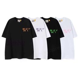 Designer Mens Tshirt Tees Galleries Women t Shirts Depts Simple Summer Short Sleeves Letters Print Fashion Cottons Luxurys Leisure Tops Clothing Sxl B119 TU7K