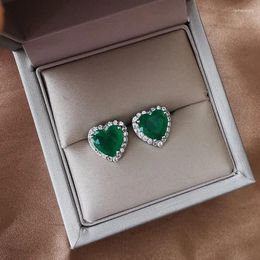 Dangle Earrings Genuine Real Jewels Imitation Necklace Emerald Ring Suit High Quality