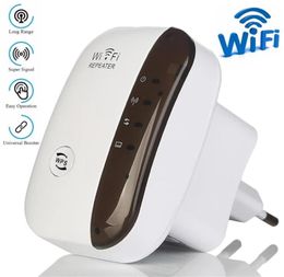 Routers Wireless Wifi Repeater Range Extender Router Signal Amplifier 300Mbps 24G Booster Ultraboost Access Point Networking Co5574887