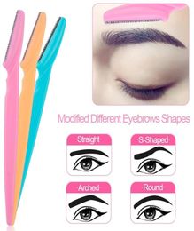 Eyebrow Razor Eyebrow Trimmer Women Face Razor Hair Remover Eye Brow Shaver Blades for Cosmetic Beauty Makeup Tools4492315