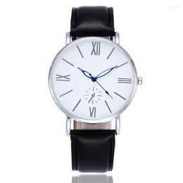 Wristwatches Women Men Watch Fashion Casual Leather Strap Quartz Wrist 2024 Male Sprots Watches Relogio Feminino