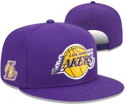 2024 Los Angeles American Basketball Lakers in season Tournament Champions Snapback Hats Teams Luxury Casquette Sports Hat Strapback Snap Back Adjustable Cap
