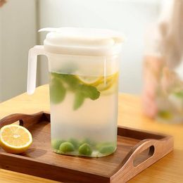 Tumblers Pitcher Water Jug Kettle Bpa-Free And Phthalate-Free 2400ml High-Capacity Leak-Proof Lid With Spout Juice Teapot Bottle