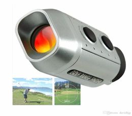 7x18 Electronic Golf Laser Rangefinder Monocular Digital 7X Golf Scope 930 Yards Distance Meter Range Finder Training Aids8288224