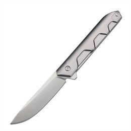 FERRUM T6 Aluminium Alloy Handle Tactical Pocket knife D2 Steel Camping EDC Hunting Folding
