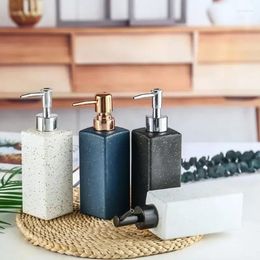 Liquid Soap Dispenser Bathroom Sanitizer Bottle Decoration Remover Shampoo Collection Modern Hand Glass Home Accessories Container Make-up