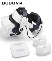 Glasses 3D BOBOVR M2 Plus Head Strap Twin Battery Combo Compatible Meta Quest 2 VR Power Bank Charger Stationdock with B2 Bat9622959 B Bat96959