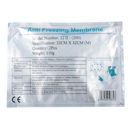 Body Sculpting Slimming Antifreeze Membrane 27X30 Cm 34X42 Freezing Fat Therapy Cryo Pads Anti-Freezing Pad For Cryotherapy