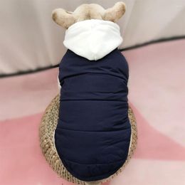 Dog Apparel Cotton Thicken Pomeranian Winter Warm Jacket For Pug Costume Drop PC0929