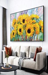 Paintings Large Size Handmade Oil Painting Abstract On Canvas Modern Wall Art Home Decorate Hand Painted Thick Picture7576566