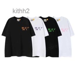 Designer Mens T-shirt Tees Galleries Women t Shirts Depts Simple Summer Short Sleeves Letters Print Fashion Cottons Luxurys Leisure Tops Clothing S-xl DBHX B02V