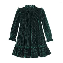 Girl Dresses Design Dress For Green Causal Princess Girls Bling Kids Clothes
