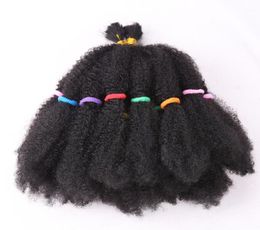 Fashion Mega Afro Kinky Synthetic Hair 22quotCrochet Braid Hair For Black Women Hairs Extensions4857884