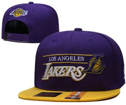 2024 Los Angeles American Basketball Lakers in season Tournament Champions Snapback Hats Teams Luxury Casquette Sports Hat Strapback Snap Back Adjustable Cap a18