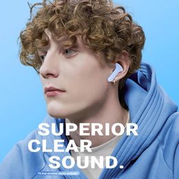 Earphones Acefast T6 Tws High Quality Wireless Earphone LED Display Earphone Bluetooth Headphones Noise Reduction Earbuds Gaming Headsets