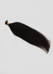 100g Straight Human Pre Bonded Fusion Hair Natural Colour I Tip Stick Keratin Double Drawn Remy Hair Extension8077659